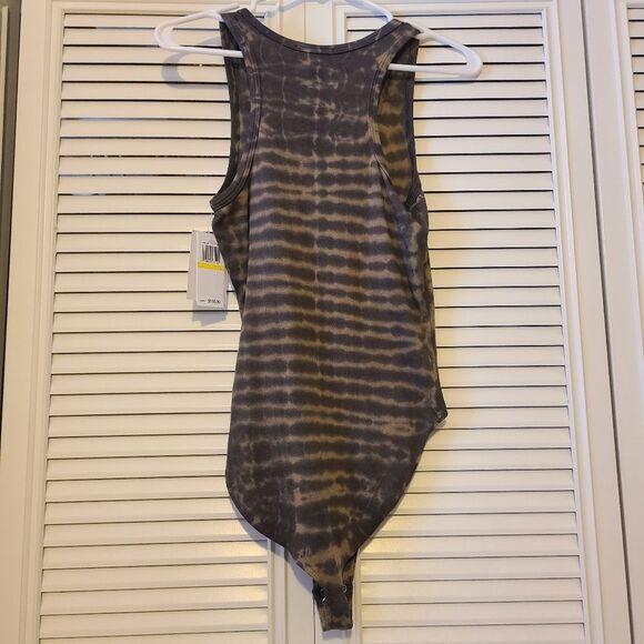 Agolde Rib Tank Body Suit NWT size M - Picture 2 of 5